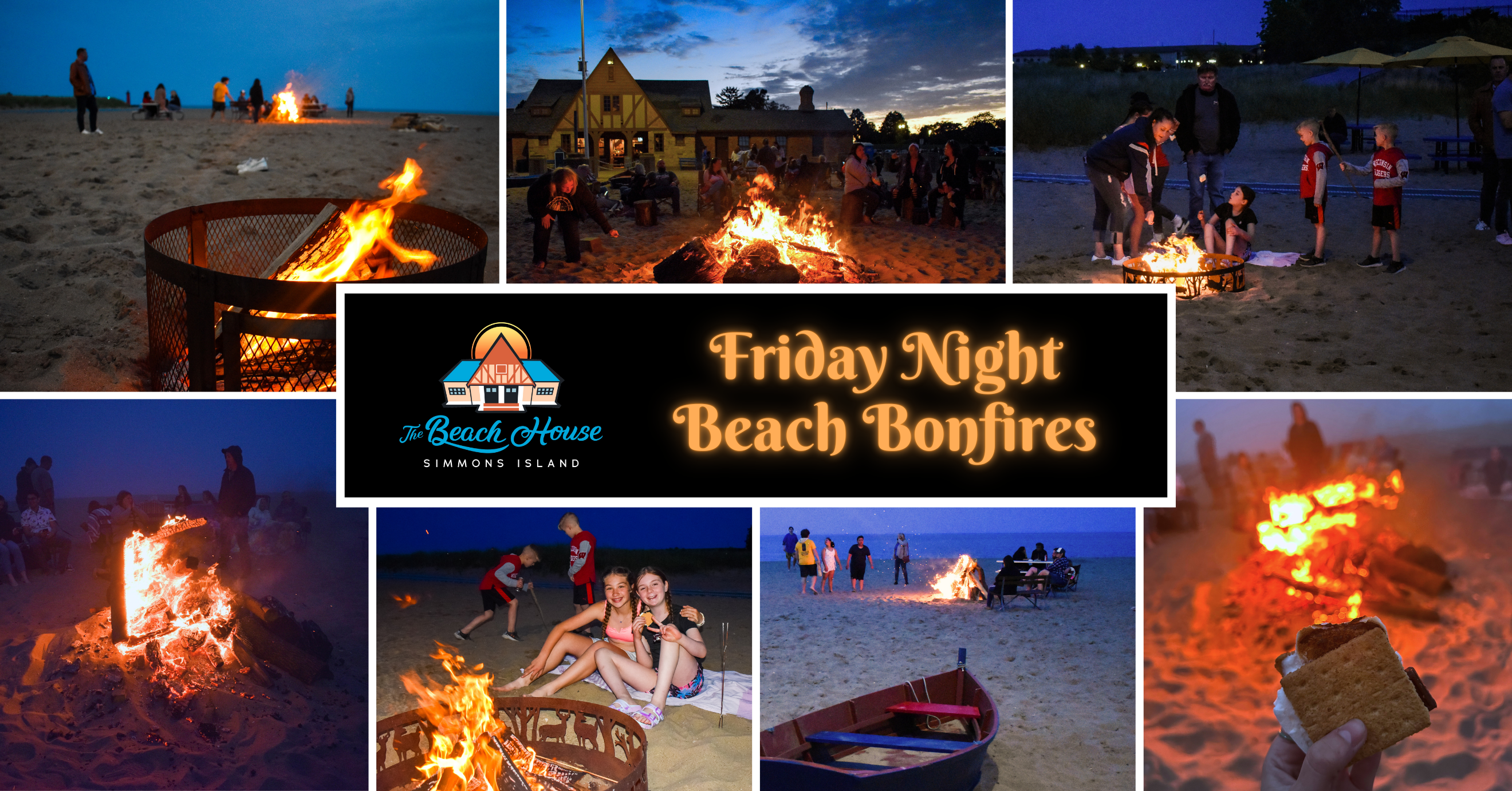 Kenosha Beach House Bonfire Nights Event Banner FB Kenosha Beach House Bonfire Nights Event Banner FB