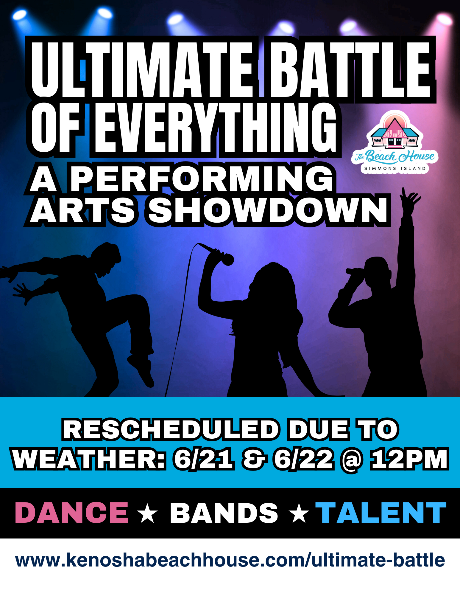 Rescheduled Battle of Everything Flyer
